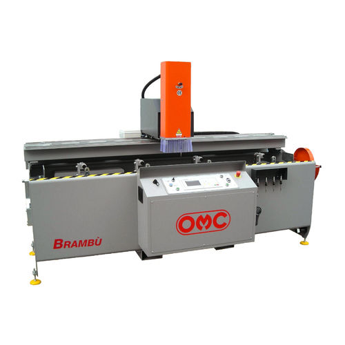 Centro de mecanizado 3 ejes - BRAMBÙ 3+1 - OMC di bisognagni srla - vertical / para acero / para PVC
