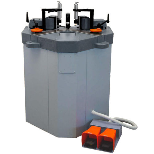 Engastadora para perfiles de aluminio - JOLLY - OMC di bisognagni srla - automática / neumática / con pedal