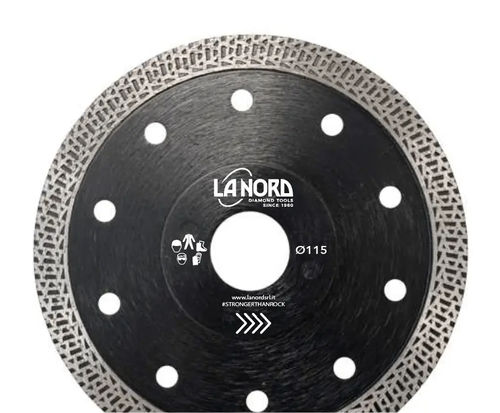 Disco tronzador para piedra - KSP - La Nord S.r.l. - para cerámica / adiamantado / para amoladora angular