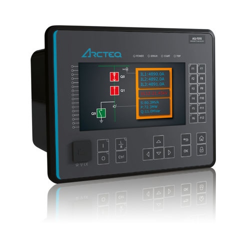 Relé de protección de tensión - AQ-F255 - Arcteq Relays Ltd - trifásico / para alimentador / IEC
