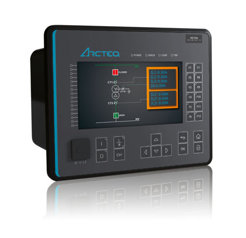 Relé de protección de fuga a tierra - AQ-T256 - Arcteq Relays Ltd - de sobreintensidad / trifásico / IEC