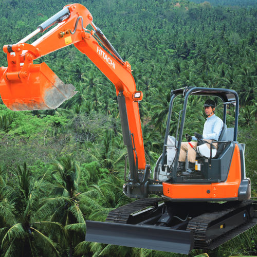 Miniexcavadora - ZX48U-5A - HITACHI Construction Machinery - con orugas / Tier 2 / para obra de construcción