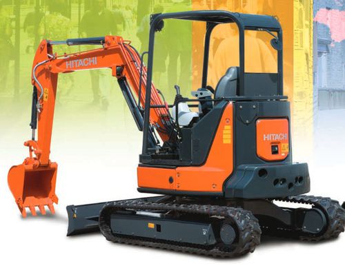 Miniexcavadora - ZX38U-5A - HITACHI Construction Machinery - con orugas / Tier 2 / para obra de construcción