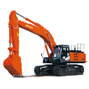 Excavadora de grandes dimensiones - ZX470LCH-5G - HITACHI Construction Machinery - con orugas / Tier 2 / para obra de construcción
