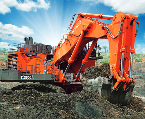 Pala mecánica frontal con orugas - EX2600-7 - HITACHI Construction Machinery - para minas y canteras