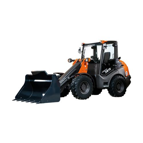 Cargadora de ruedas - ZW75-6 - HITACHI Construction Machinery - articulada / para obra