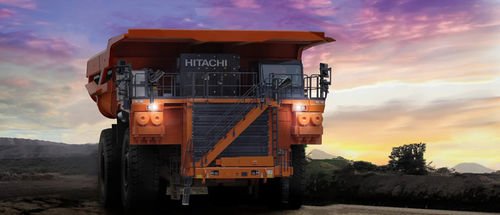 Dúmper rígido - EH4000AC-5 - HITACHI Construction Machinery - con motor diésel / para minas y canteras / para aplicaciones mineras