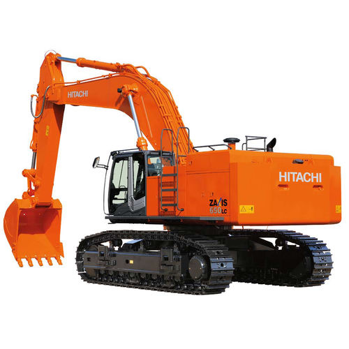 Excavadora de grandes dimensiones - ZX670LCH-5G - HITACHI Construction Machinery - con orugas / Tier 2 / para obra de construcción