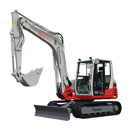Excavadora intermedia - TB290-2 - TAKEUCHI - con orugas / diésel / para obra de construcción
