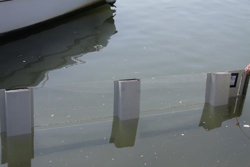 Barrera flotante de contención rígida - ECO BLU series - Vira Soluzioni