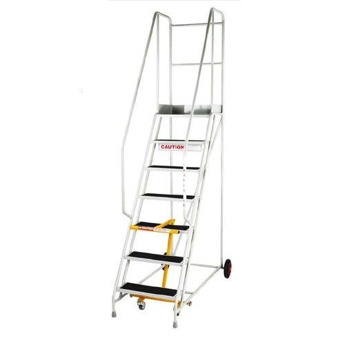 Escalera de tijera móvil - S807 - Redhill Manufacturing - de acero