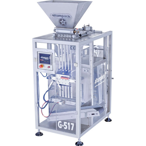 Ensacadora vertical - G-517 - altunpack makine san tic ltd şti - controlada por PLC / stickpack / para azúcar