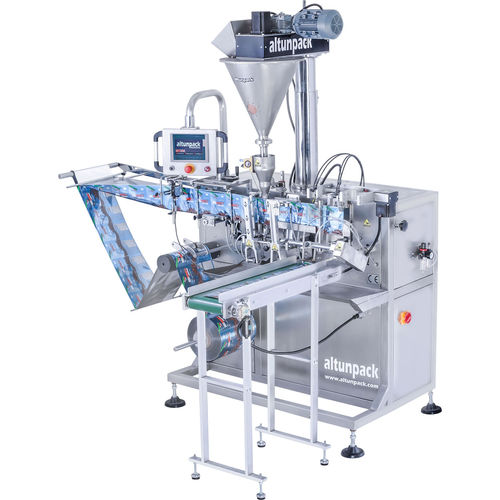 Ensacadora horizontal - YT-100 - altunpack makine san tic ltd şti - flow-pack / controlada por PLC / para toallitas húmedas