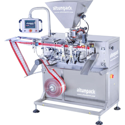 Ensacadora horizontal - YS-30 - altunpack makine san tic ltd şti - ponderal / controlada por PLC / para polvos