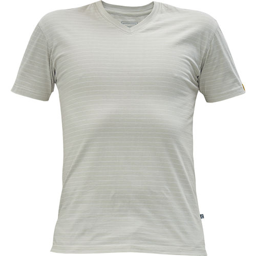Camiseta de trabajo - NOYO ESD V - CERVA GROUP a.s - antiestática / de algodón / unisex