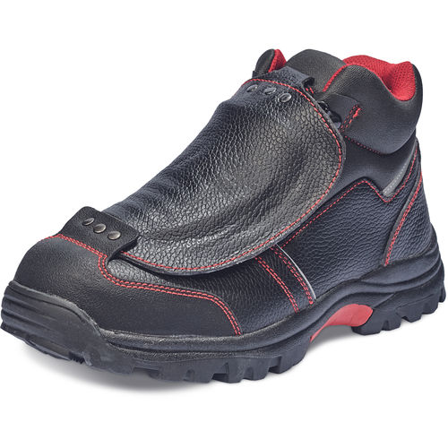 Calzado de seguridad con caña - STEELER METATARSAL - CERVA GROUP a.s - antideslizante / resistente al aceite / resistente al calor