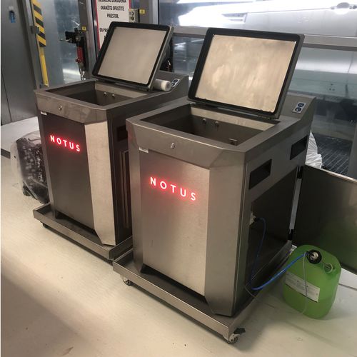 Máquina de limpieza por ultrasonidos - NPS P 40 - NOTUS - POWERSONIC - de disolvente / para revestimientos