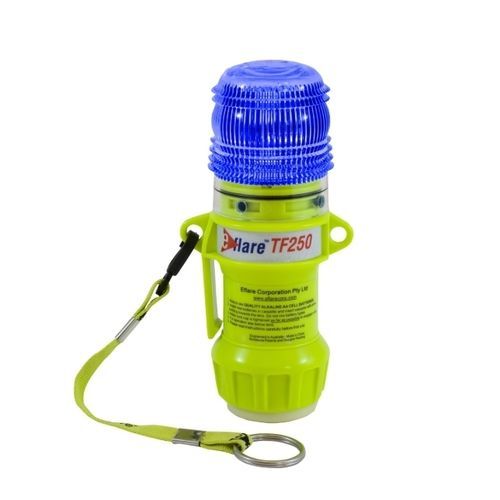 Avisador luminoso flash - 939-TF250-B-ASY - Pip global - LED / portátil / azul