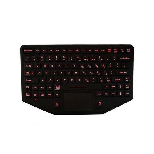 Teclado en bastidor - CK-KB282177-TPSI - Clickin Industrial Co., Ltd. - contacto carbono / con alfombrilla táctil / con ratón