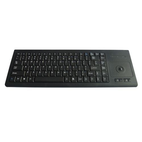 Teclado de mesa - CK-KB400135-16TBPS - Clickin Industrial Co., Ltd. - de tecla mecánica / con trackball / industrial