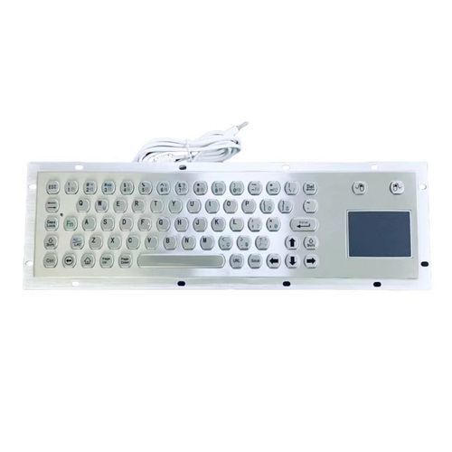 Teclado empotrable - CK-KB370110-TP - Clickin Industrial Co., Ltd. - contacto carbono / con alfombrilla táctil / con ratón