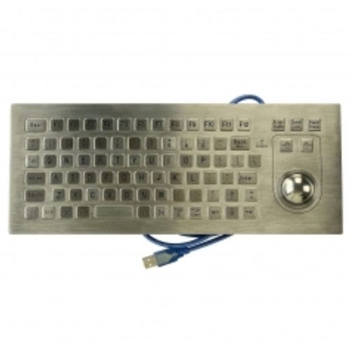 Teclado empotrable - CK-KB350145-38TB - Clickin Industrial Co., Ltd. - de tecla mecánica / con trackball / para aplicaciones mineras