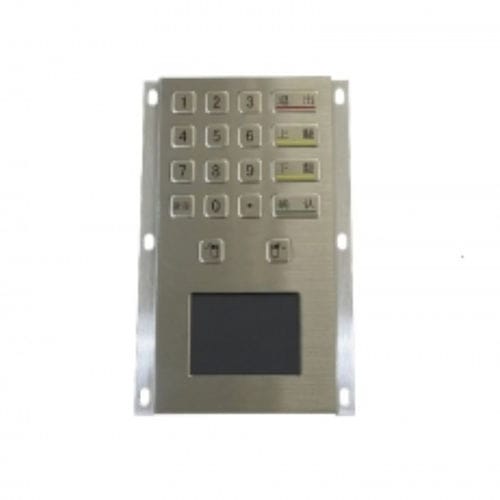 Almohadilla táctil industrial - CK-KB120196-TP - Clickin Industrial Co., Ltd. - de acero inoxidable / resistente al agua / IP65