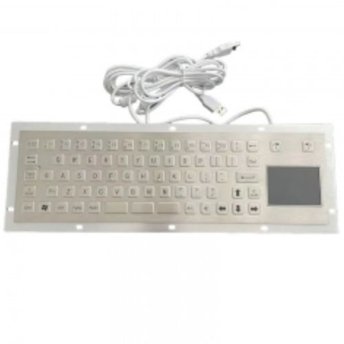 Teclado empotrable - CK-KB370110-TP-R01 - Clickin Industrial Co., Ltd. - de tecla mecánica / con alfombrilla táctil / para la industria