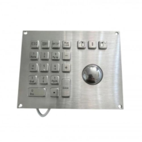 Trackball láser - CK-TR3IN2-38 - Clickin Industrial Co., Ltd. - empotrable / 38 mm / de acero inoxidable