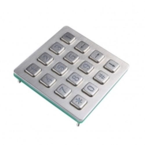 Teclado numérico 16 teclas - CK-KE9393-BL - Clickin Industrial Co., Ltd. - empotrable / de acero inoxidable 304 / IP65