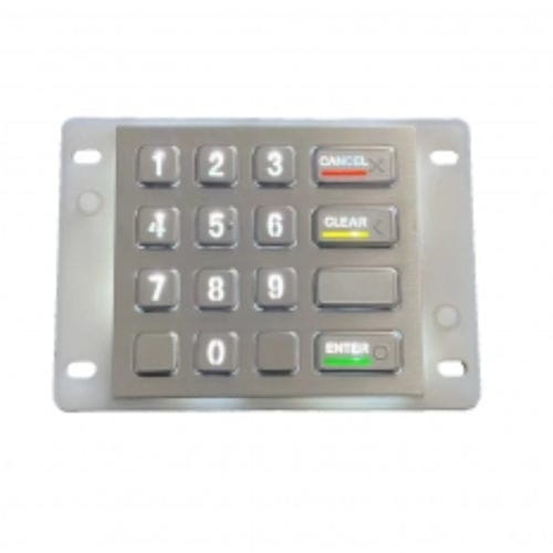 Teclado numérico 16 teclas - CK-KE10092-BL - Clickin Industrial Co., Ltd. - empotrable / de acero inoxidable / USB