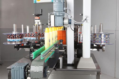Etiquetadora automática - Geset 300 - Weber Marking Systems - para botellas / rotativa / de doble cara