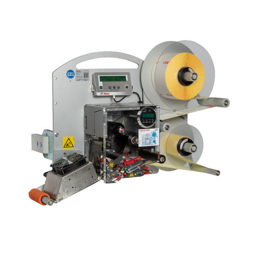 Máquina de impresión-colocación de etiquetas de transferencia térmica - LA4050B - Weber Marking Systems - para etiquetas / para cartón / de etiquetas RFID