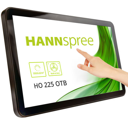 Monitor open frame - HO225OTB - Hannspree - TFT / de pantalla táctil multipunto / con tecnología capacitiva proyectada