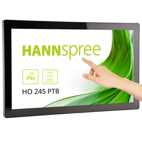 Monitor open frame - HO245PTB - Hannspree - TFT / de pantalla táctil multipunto / retroiluminación LED