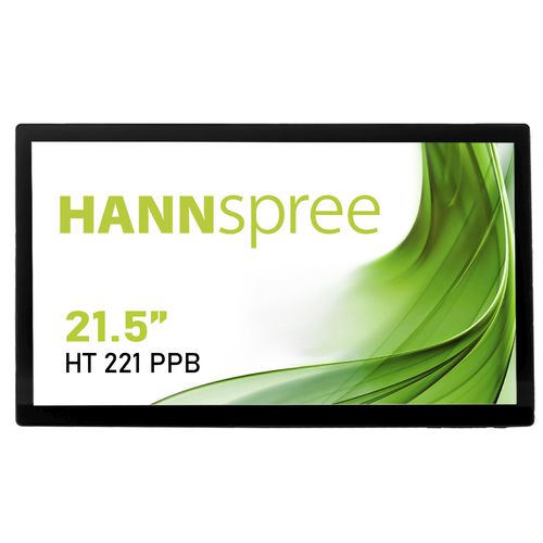 Monitor TFT-LCD - HT221PPB - Hannspree - con tecnología capacitiva proyectada / con pantalla táctil multipuntos / retroiluminación LED