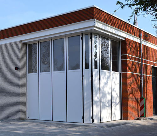 Puerta corredera circolara - ROBUST AL602RS - Schneider Torsysteme Gesellschaft m.b.H - de aluminio / acristalados / industrial
