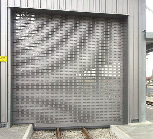 Puerta enrollable - AR1 - Schneider Torsysteme Gesellschaft m.b.H - de aluminio anodizado / para interior / de grandes dimensiones