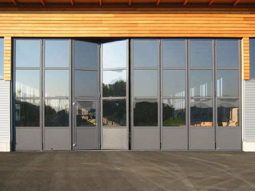 Puerta plegable - AL601F Light - Schneider Torsysteme Gesellschaft m.b.H - de aluminio / de vidrio / acristalados