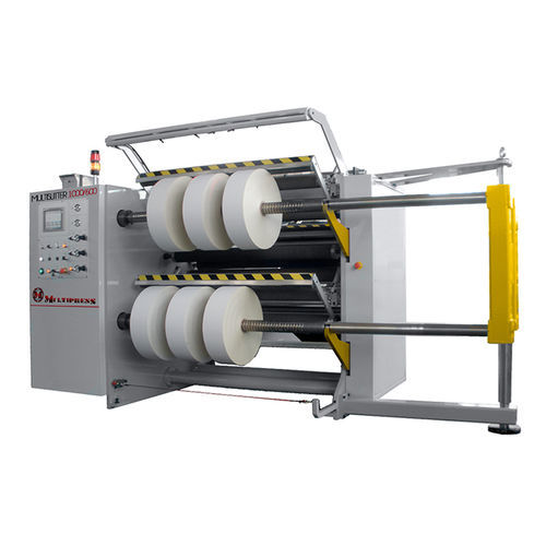 Cortadora rebobinadora automática - MULTISLITTER - Multipress Srl - doble / para papel / para la industria del embalaje