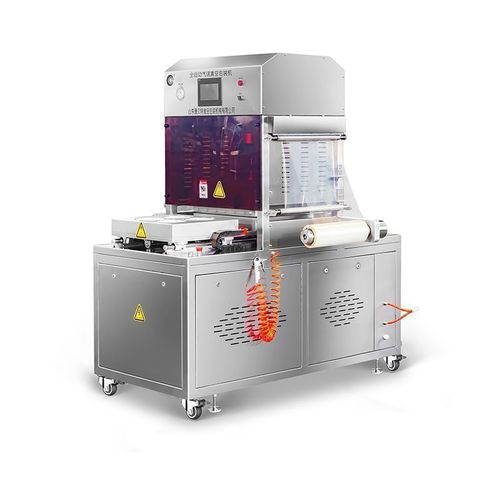 Termoselladora de bandeja con MAP - KBT-450/2S - Shandong Kangbeite Food Packaging Machinery Co., Ltd. - automática / para la industria alimentaria / para la industria farmacéutica
