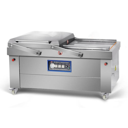 Máquina de acondicionamiento automática - DZ800/2S - Shandong Kangbeite Food Packaging Machinery Co., Ltd. - de vacío / de doble campana / para productos alimentarios