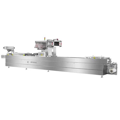 Máquina de acondicionamiento automática - DRZ320 - Shandong Kangbeite Food Packaging Machinery Co., Ltd. - de vacío / horizontal / continua