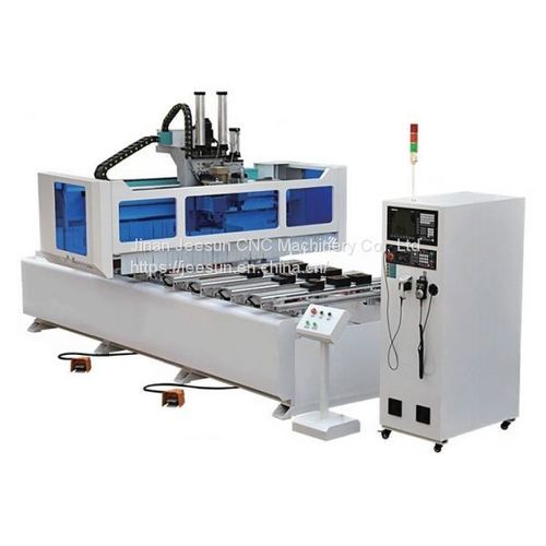 Recortadora CNC - JSW-1325D - Jinan Jeesun CNC Machinery Co., Ltd - 3 ejes / con husillos / para madera