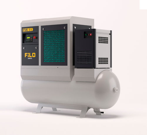 Compresor de tornillo - FVK C series - yenici compressor co - de aire / con motor eléctrico / estacionario