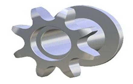 Piñón de dientes rectos -  Z8 5/8 - Codimar S.L. - simple / de acero / de precisión