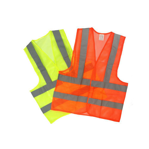 Chaleco de alta visibilidad - WR1038 - Warrior Safety Shoes - de trabajo / de poliéster / para la construcción