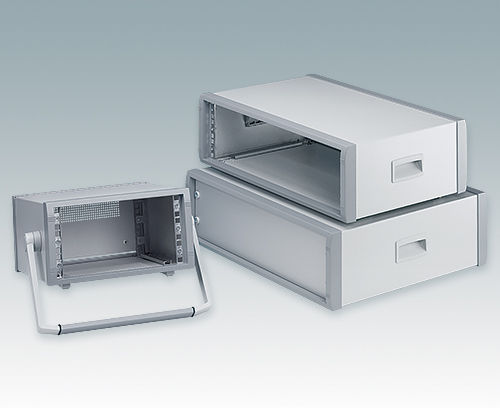 Caja rack de 19" - Instrumet - Metcase - portátil / rectangular / modular