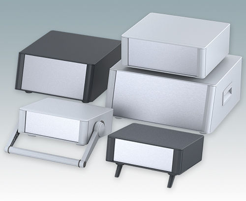 Caja portátil - Technomet - Metcase - rectangular / modular / de aluminio
