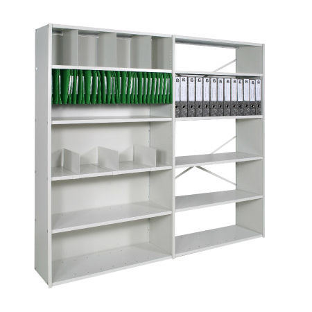Sistema de estanterías de oficina - DELTA EDGE - Ancostorage - con tablas / ajustable / para documentos